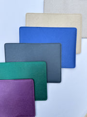Metallic Blue Basic Passport Cover
