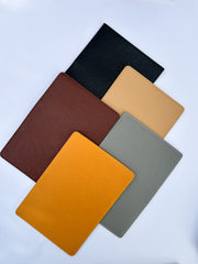 Mustard Basic Saffiano Finish Passport