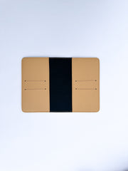 Beige Basic Saffiano Finish Passport