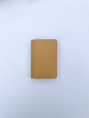Beige Basic Saffiano Finish Passport