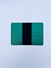 Metallic Green Basic Passport Cover