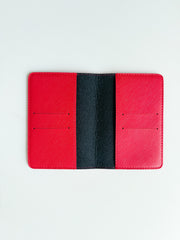 Orange Basic Saffiano Finish Passport