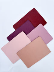 Plum Basic Saffiano Finish Passport