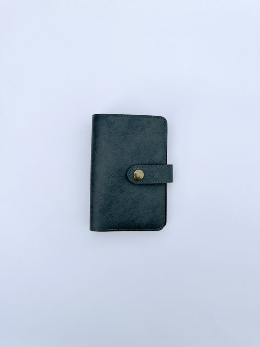 Leadman Snaplock Leather Passport Cover