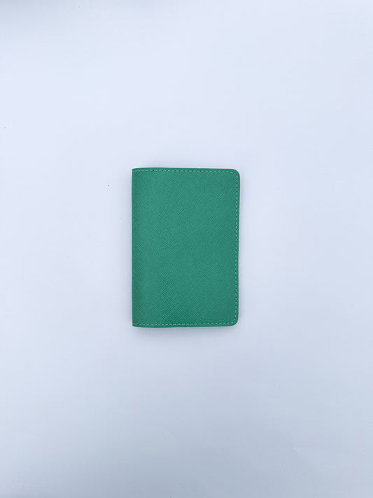 Seafoam Basic Saffiano Finish Passport