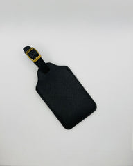 Black Passport + Luggage Tag Set